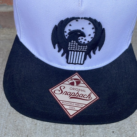 MACUSA Snapback Hat from Fantastic Beasts Harry Potter Eagle White Black - Picture 2 of 9